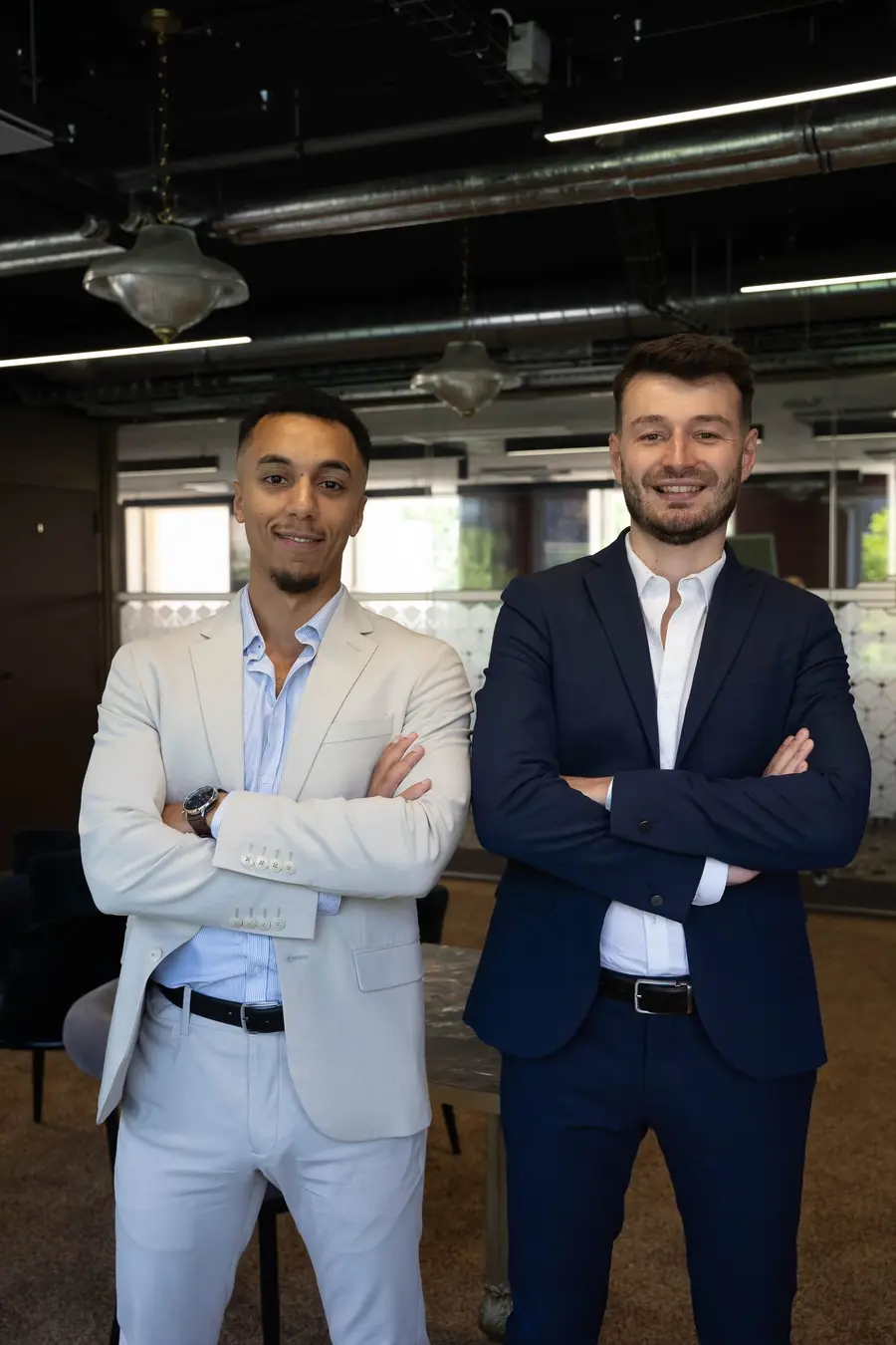 Anas Chakri et Sylvain Coindre, fondateurs de Prélud HR, le renseignement des projets SIRH