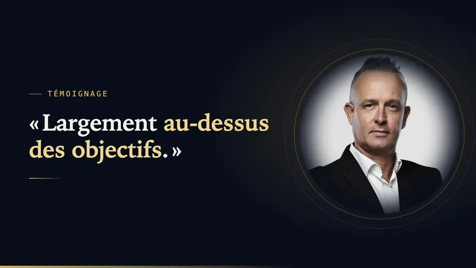 Vidéo : Cyril Thierry, Directeur commercial · Temps d'Avance